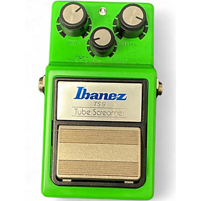Used Ibanez TS9 Tube Screamer Distortion Effect Pedal
