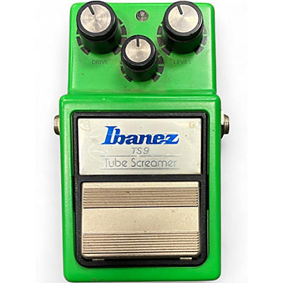 Used Ibanez TS9 Tube Screamer Distortion Effect Pedal