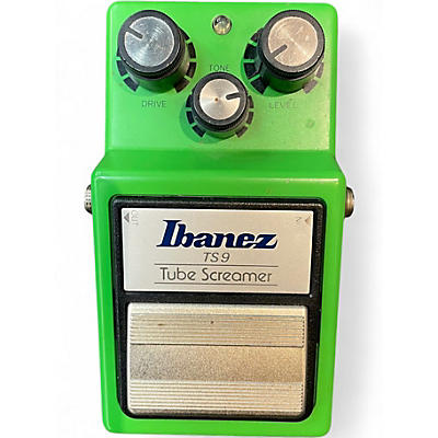 Used Ibanez TS9 Tube Screamer Distortion Effect Pedal