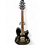 Used Ibanez TXD71 Black Hollow Body Electric Guitar Black