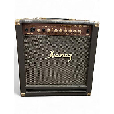 Used Ibanez Troubadour 25 TA25 Acoustic Guitar Combo Amp