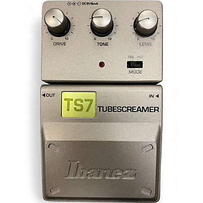 Used Ibanez Tube Screamer TS7 Effect Pedal