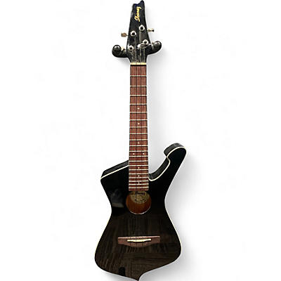 Used Ibanez UICT10BK ICEMAN TENOR AE Black Ukulele