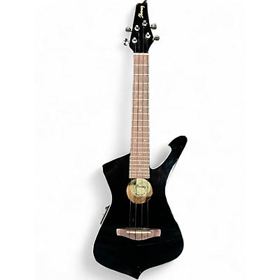 Used Ibanez UITC10 BLACK Ukulele