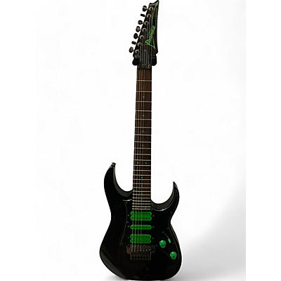 Used Ibanez UV70 Universe Steve Vai Signature 7 String Black Solid Body Electric Guitar