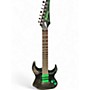 Used Ibanez UV70 Universe Steve Vai Signature 7 String COSMO BLACK Solid Body Electric Guitar COSMO BLACK