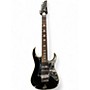 Used Ibanez UV777 Universe Steve Vai Signature 7 String Black Solid Body Electric Guitar Black