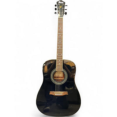 Used Ibanez V200S Black Acoustic Guitar