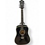 Used Ibanez V300BK Black Acoustic Guitar Black