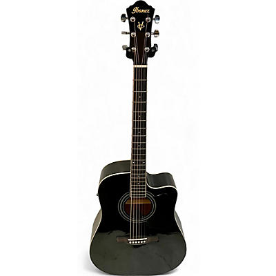 Used Ibanez V70CE BLACK Acoustic Electric Guitar