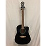 Used Ibanez Used Ibanez V70CE Black Acoustic Electric Guitar Black