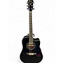 Used Ibanez V70CE Black Acoustic Electric Guitar Black