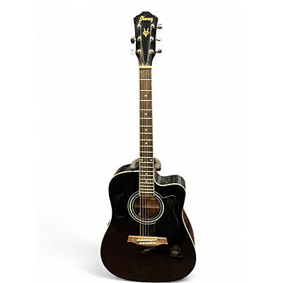 Used Ibanez V70CE Black Acoustic Electric Guitar