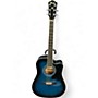 Used Ibanez V70CE Blue Burst Acoustic Electric Guitar Blue Burst