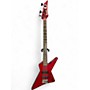 Used Ibanez X SERIES DB800 Red Electric Bass Guitar Red
