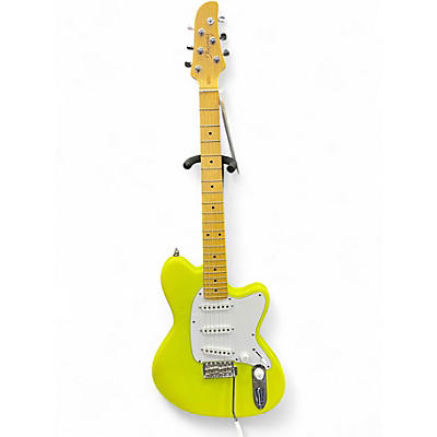 Used Ibanez YY10 HIGHLIGHTER FLAKE Solid Body Electric Guitar