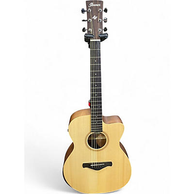 Used Ibanez ac150ce Natural Acoustic Electric Guitar