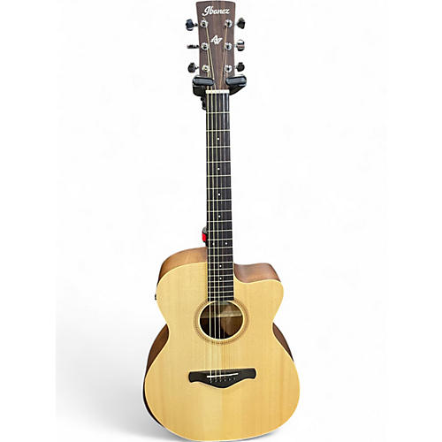 Used Ibanez ac150ce Natural Acoustic Electric Guitar Natural