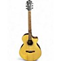 Used Ibanez ae275bt Natural Acoustic Electric Guitar Natural