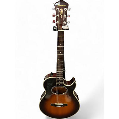 Ibanez Used Ibanez ae405tv Tobacco Acoustic Electric Guitar