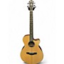 Used Ibanez aeg200 Natural Acoustic Electric Guitar Natural