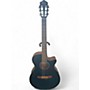 Used Ibanez aeg50n Black Classical Acoustic Electric Guitar Black