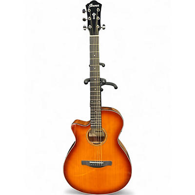 Used Ibanez aeg58l Violin Burst Acoustic Electric Guitar