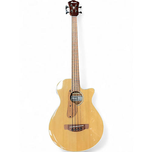 Used Ibanez aegb30e-ntg natural Acoustic Bass Guitar natural