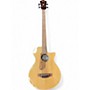 Used Ibanez aegb30e-ntg natural Acoustic Bass Guitar natural