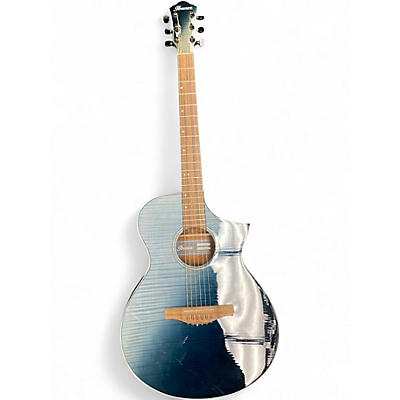 Used Ibanez aewc32 2 Color Sunburst Acoustic Electric Guitar