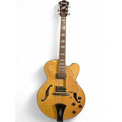 Used Ibanez af105-nt Natural Hollow Body Electric Guitar