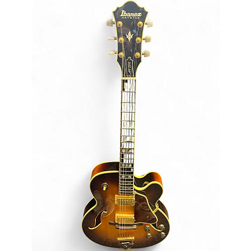 Used Ibanez af200 2 Color Sunburst Hollow Body Electric Guitar 2 Color Sunburst
