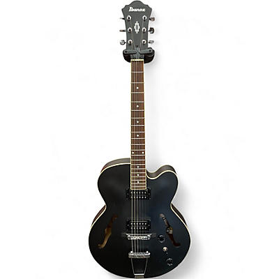 Used Ibanez af55bkf Black Hollow Body Electric Guitar
