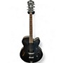 Used Ibanez af55bkf Black Hollow Body Electric Guitar Black