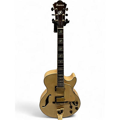 Used Ibanez ag-100 Natural Hollow Body Electric Guitar