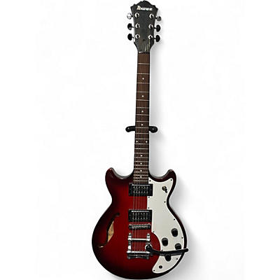 Used Ibanez amf73t-srd 2 Color Sunburst Hollow Body Electric Guitar
