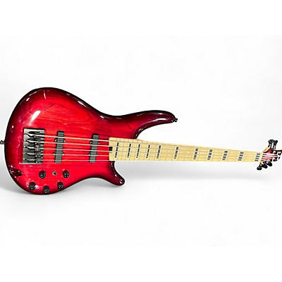 Used Ibanez anb205 red Electric Bass Guitar