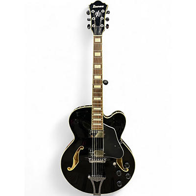 Used Ibanez artcore afs75 Black Hollow Body Electric Guitar