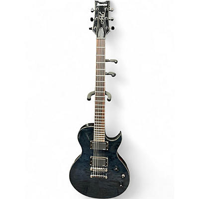 Used Ibanez arz800 trans black Solid Body Electric Guitar