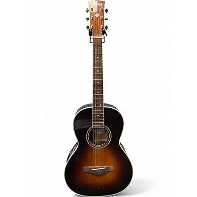 Used Ibanez avn1-bs Vintage Sunburst Acoustic Guitar