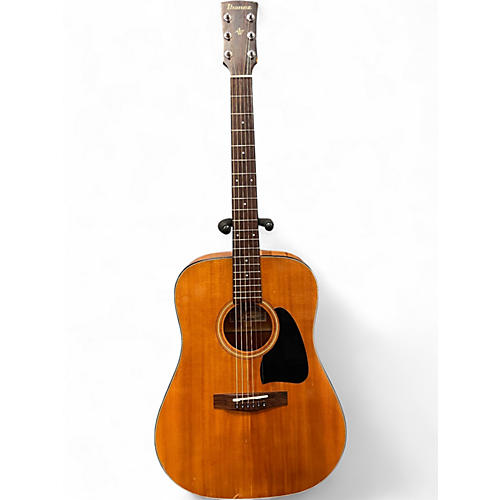 Used Ibanez aw-18 Natural Acoustic Guitar Natural