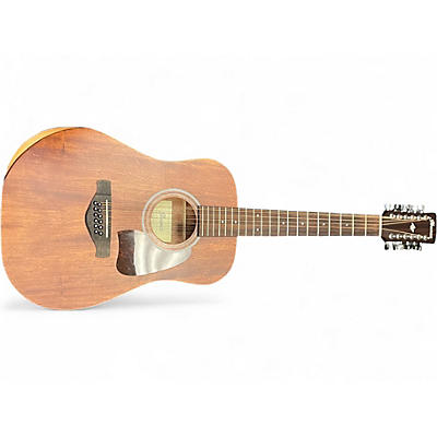 Used Ibanez aw5412 JR OPEN PORE NATURAL 12 String Acoustic Guitar