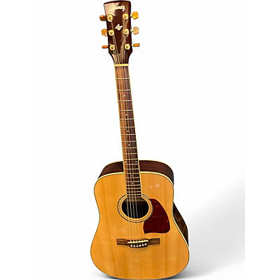Used Ibanez aw800knt Natural Acoustic Guitar