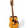 Used Ibanez aw800knt Natural Acoustic Guitar Natural