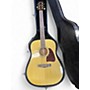 Used Ibanez aw800knt Natural Acoustic Guitar Natural