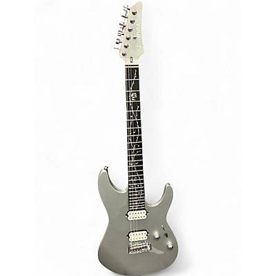 Used Ibanez banez TOD10 Tim Henson Signature Electric Guitar Silver Solid Body Electric Guitar