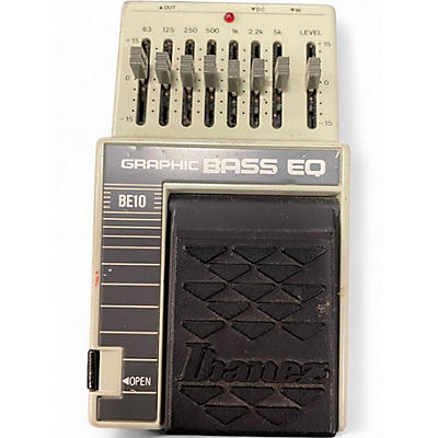 Used Ibanez be10 graphic bass eq Pedal
