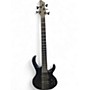 Used Ibanez btb625ex Flat Black Electric Bass Guitar Flat Black