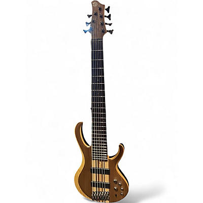Used Ibanez btb747 natural low gloss Electric Bass Guitar
