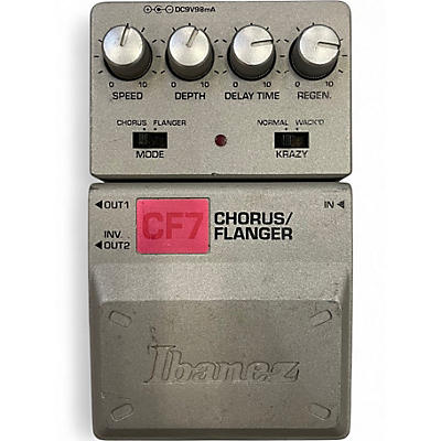 Used Ibanez cf7 Effect Pedal